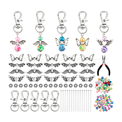 Наборы для изготовления подвесных украшений в виде ангела своими руками&nbsp;DIY-PH0033-67