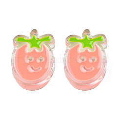 Прозрачные бусины из акриловой эмали&nbsp;TACR-N012-004D