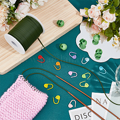 30 шт. экологически чистый АБС-пластиковый держатель для маркеров для вязания крючком&nbsp;IFIN-SC0001-96E