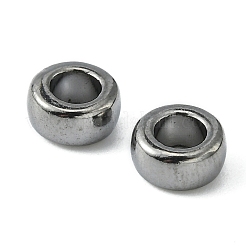 Сплавочные овальные бусины тибетского стиля &nbsp;TIBEB-Q004-B-FF