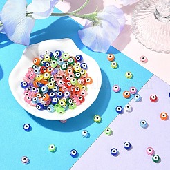 540шт 14 цвета прозрачные акриловые бусины&nbsp;TACR-YW0002-08