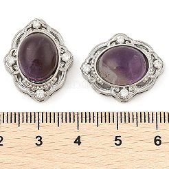 Многожильные звенья из розового кварца&nbsp;KK-M304-04P-03