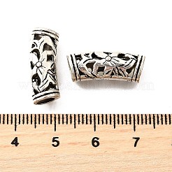 Полый тибетский стиль сплава европейские шарики&nbsp;TIBE-L008-33AS