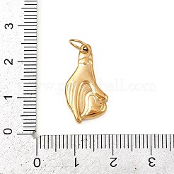 Подвески из нержавеющей стали 304&nbsp;LS-STAS-K307-09D-G