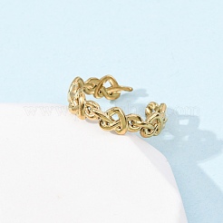 Кольца-манжеты из нержавеющей стали 304 для женщин&nbsp;RJEW-K309-18G