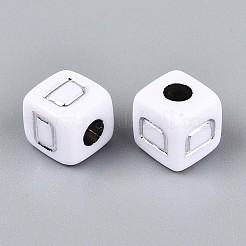 Непрозрачные акриловые бусины&nbsp;SACR-T035-03D