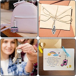 8 шт. 8 стиля подвески из ПВХ-брелоков&nbsp;KEYC-YW0001-25