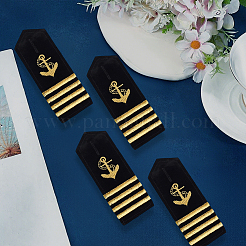 4 пара погон из полиэфирного волокна&nbsp;AJEW-CN0005-73