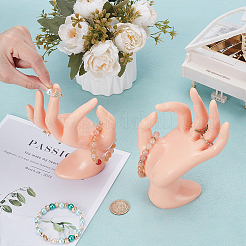 2шт пластиковый манекен для рук&nbsp;RDIS-UN0001-02A