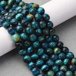 Природных тигровый глаз бисер нитей&nbsp;LS-G-M445-A01-02