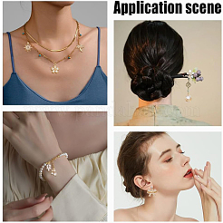 16 шт. 16 стиля латунных подвесок с микропаве из кубического циркония и подвесок-соединителей&nbsp;KK-AR0001-63