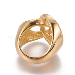 Ионное покрытие (ip) кольца из нержавеющей стали 304&nbsp;RJEW-E157-21G