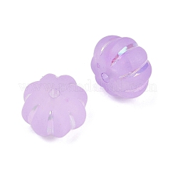 Матовые прозрачные акриловые бусины&nbsp;X1-OACR-P029-03B-04