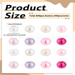 Для выпечки расписные жемчужные стеклянные жемчужные круглые бусины&nbsp;HY-LP0001-01A