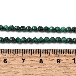 Природного малахита бисер нитей&nbsp;G-H336-A07-02