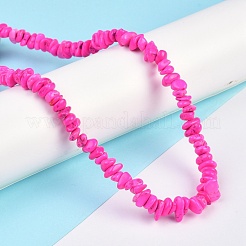 Бусины из натурального магнезита&nbsp;TURQ-P001-02A-09