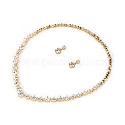 Латунь кубического циркония комплекты ювелирных изделий&nbsp;FS-WG75FBD-02