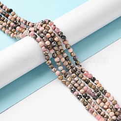 Натуральные бусины из родонита&nbsp;G-M399-01B