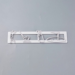 Пищевые пластиковые печенья&nbsp;LS-DIY-L020-21