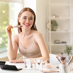 Прозрачные акриловые подставки с наклонной спинкой&nbsp;LS-NDIS-WH0006-13