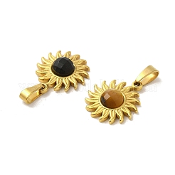 Подвески-солнце с ограненными драгоценными камнями&nbsp;STAS-P361-03G