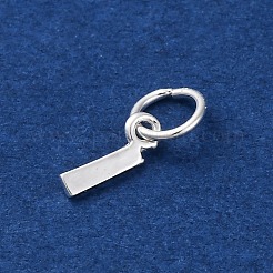 925 подвеска в виде буквы из стерлингового серебра&nbsp;LS-STER-C012-01S-I