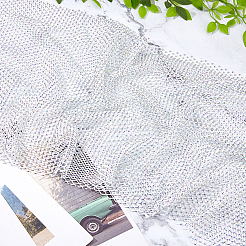 Марлевая резинка и стразы для аксессуаров одежды&nbsp;FIND-WH0152-700B