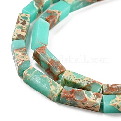 Синтетические окрашенные нити императорской яшмы&nbsp;G-D077-C01-08