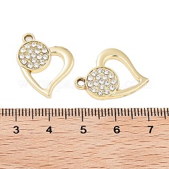 Подвески со стразами из сплава с ультрафиолетовым покрытием&nbsp;ALRI-N058-06KCG