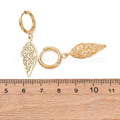 Серьги-кольца из нержавеющей стали 304&nbsp;EJEW-F393-17G