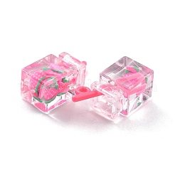 Прозрачные смоляные подвески&nbsp;RESI-C010-12A