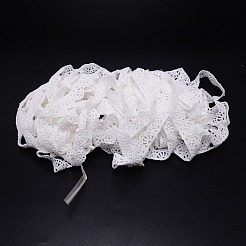 Молочная шелковая лента для изготовления украшений&nbsp;OCOR-WH0066-11