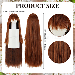 Парики из волокна&nbsp;AJEW-WH0696-224A