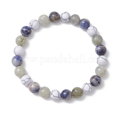 Браслеты из синтетического хаулита&nbsp;BJEW-JB12829