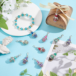 Стекло подвесные украшения&nbsp;HJEW-GO00028