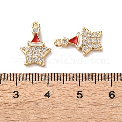 Латунные микро проложить кубического циркония подвески&nbsp;KK-D420-01G-05