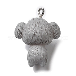 Подвески из непрозрачной смолы в виде животных&nbsp;RESI-O014-01B