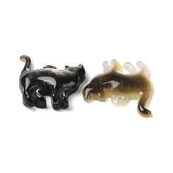 Оболочки губ натуральный черный подвески&nbsp;X-SSHEL-H068-05