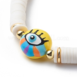 Браслет ручной работы из полимерной глины&nbsp;BJEW-JB08825