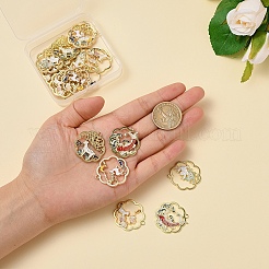 Золотили эмали сплава подвески&nbsp;ENAM-CJ0001-62