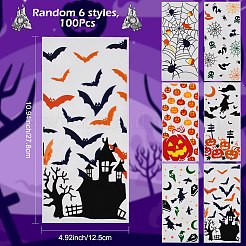 100 шт. прямоугольные целлофановые пакеты для конфет из ОПП&nbsp;ABAG-WH20013-18