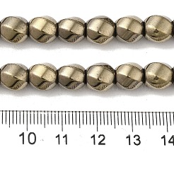 Гальванические немагнитная синтетический гематит бисер пряди&nbsp;G-P518-05G-01