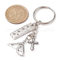 Брелок из сплава в тибетском стиле&nbsp;KEYC-JKC00705-01