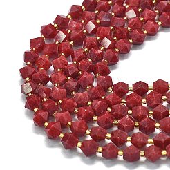 Бусины из натурального белого нефрита&nbsp;G-I376-A66-01