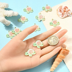 10 шт. Подвески из сплава с эмалью&nbsp;ENAM-YW0004-77