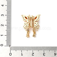 Латунные микро проложить кубического циркония слайд подвески&nbsp;KK-G503-37G-01