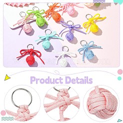 10 шт. брелок из полиэстера и спандекса&nbsp;KEYC-CJ00012