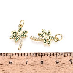 Латунные микро проложить кубического циркония подвески&nbsp;KK-T071-129G