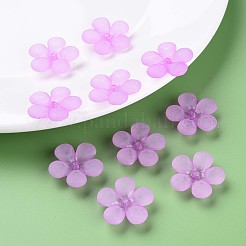 Прозрачные акриловые бусины&nbsp;MACR-S373-116-D04