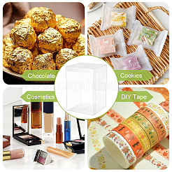 Прозрачная пластиковая ПВХ коробка подарочная упаковка&nbsp;CON-WH0085-68B